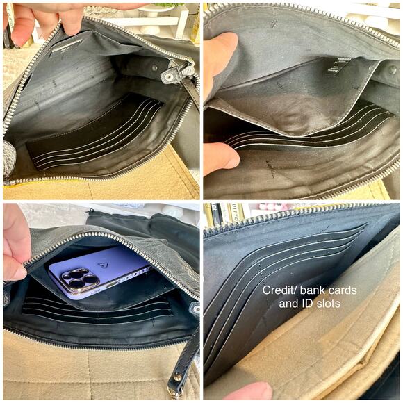 Fendi leather clutch crossbody bag - Picture 12 of 16